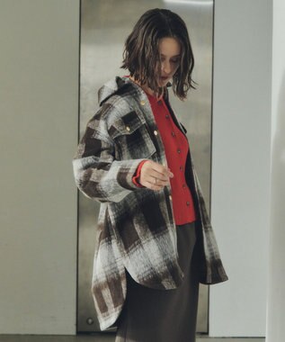 YECCA VECCA スライバーCPOジャケット Brown