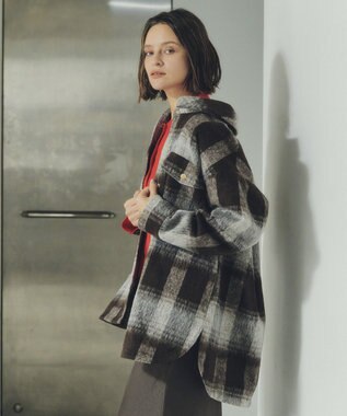 YECCA VECCA スライバーCPOジャケット Brown