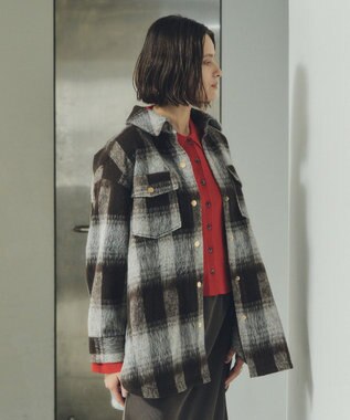 YECCA VECCA スライバーCPOジャケット Brown