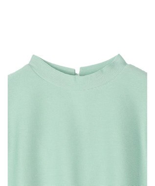 Green Parks リップル袖タックボリュームプルオーバー Sax