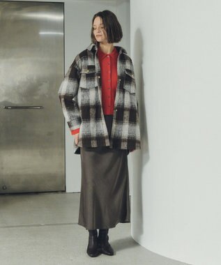 YECCA VECCA スライバーCPOジャケット Brown