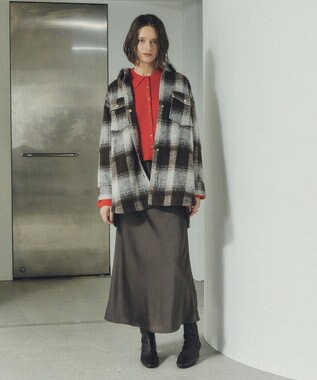 YECCA VECCA スライバーCPOジャケット Brown