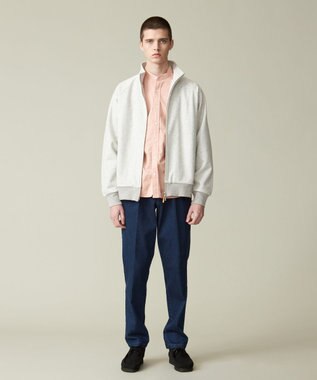 J.PRESS MEN ダブルフェイス トラックジャケット グレー系1