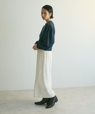 Green Parks ａ．タックスリーブスウェット Navy