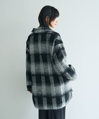 YECCA VECCA スライバーCPOジャケット Black