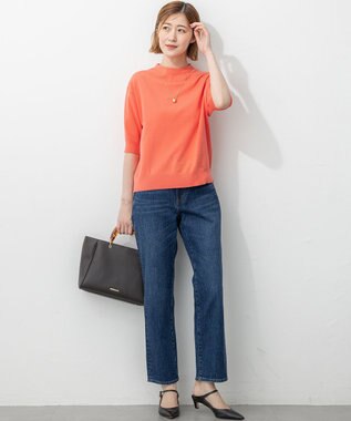 23区 【RED CARD TOKYO×23区】スリムストレート デニム パンツ ミッドブルー系