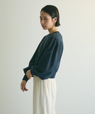 Green Parks ａ．タックスリーブスウェット Navy