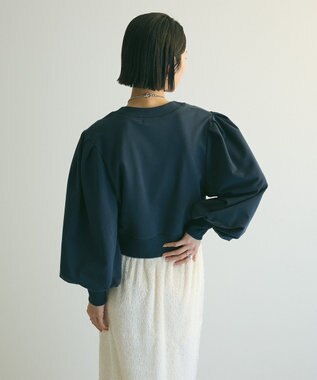 Green Parks ａ．タックスリーブスウェット Navy