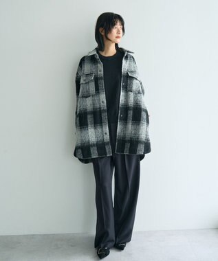 YECCA VECCA スライバーCPOジャケット Black