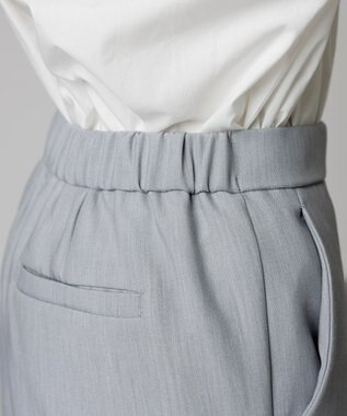 UNFILO L イージーパンツ テーパード ライトグレー系