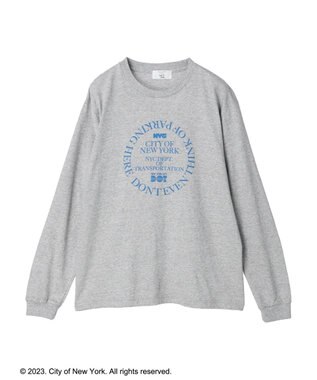 Green Parks ＮＹＣ　ロングＴシャツII Gray Mixture