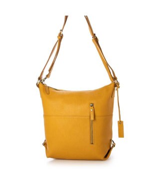 UNBILLION アトランタ ATLANTA / 牛革2wayリュック イエロー