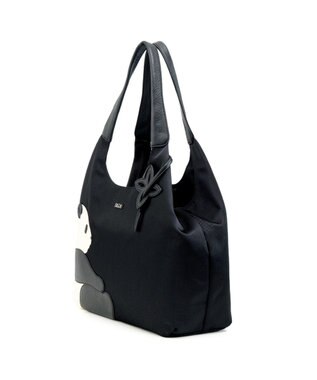 IBIZA アニマーダ　ナイロン　セミショルダーバッグ 黒