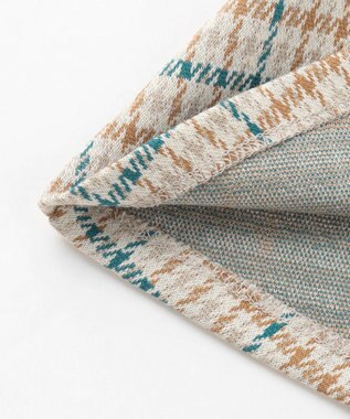 組曲 KIDS 【90-100㎝】チェックワンピース ホワイト系3