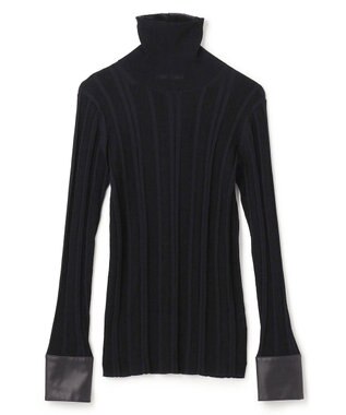 BEIGE， 【BAILA 1月号掲載】RACINE / レザーコンビニット Black