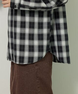 Green Parks イージーケアアソートＺＩＰシャツ Black