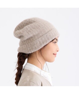 ATRENA 【日本製/ホールガーメント】BLUEFOX  リブワッチ ベージュ