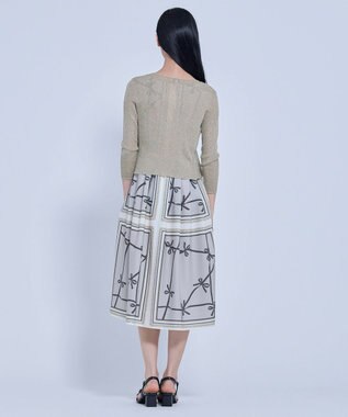 TOCCA ADORED LAME カーディガン ゴールド系