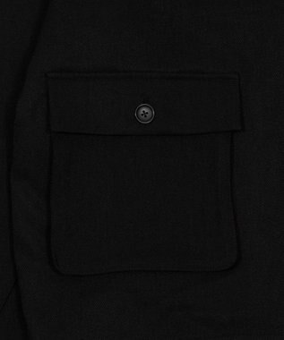 WEGO 【ユニセックス着用ITEM】ダブルポケットショートジャケット ブラック