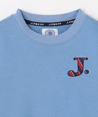 J.PRESS KIDS 【100-130cm】J. レジメンストライプ ロゴ トレーナー サックスブルー系