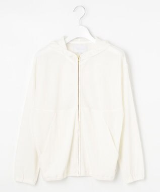 23区GOLF 【WOMEN】【23Fondation/WEB&一部店舗限定】フーディ パーカー ホワイト系