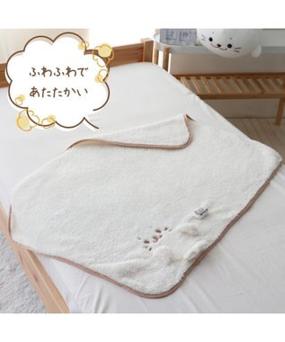 Mother garden しろたん くるっと膝掛け 《しろたん＆羊》 ひざかけ