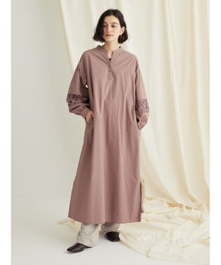 CRAFT STANDARD BOUTIQUE 袖レース使いワンピース