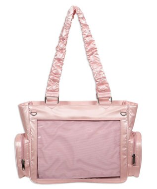 WEGO 【痛バ＆推し活グッズ】きらふわパフィ痛バッグS ライトピンク