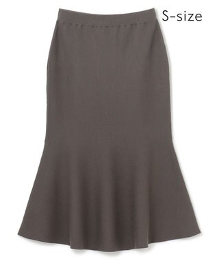 BEIGE， 【S-size】WILLOW / ニットスカート