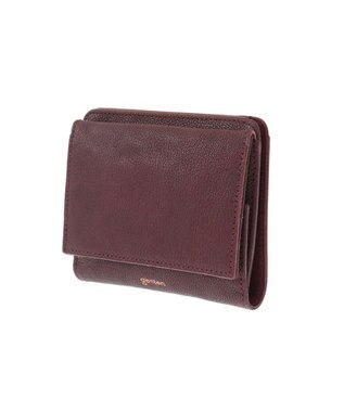 genten 【新色】フレスコ 二つ折り財布 カシス