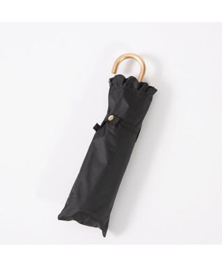 UNBILLION カシュネ cachenez / 【晴雨兼用】【日傘】 【UV カット率99.999.9％以上】PUヒートカットフリルミニ折りたたみ傘 ブラック