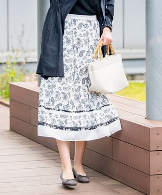 ONWARD Reuse Park 【23区】スカート春夏 ホワイト