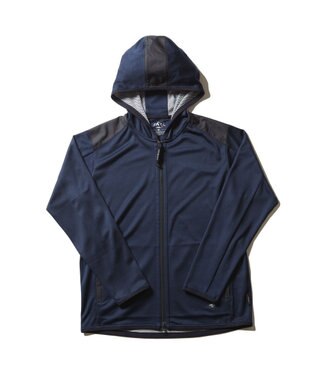 JOSEPH ABBOUD MOUNTAIN デルタバックカノコ　パーカー ネイビー系