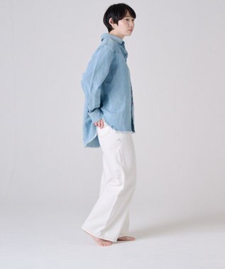 Ripo trenta anni STUDS デニムシャツ BLUE