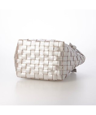 UNBILLION ピークスピーク PEAKS PEAK / 牛革レザーメッシュトートS シルバー