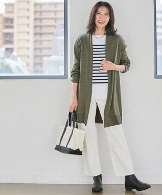 23区 ボアフリース トートバッグ ブラック系