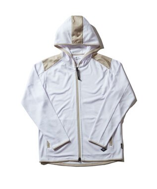 JOSEPH ABBOUD MOUNTAIN デルタバックカノコ　パーカー ホワイト系