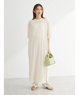 Green Parks BEST PRICE セルフカットプリーツパンツ Ivory