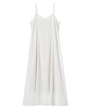 earth music&ecology チェックキャミワンピース White