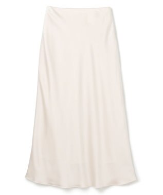 UNFILO 【新色・新サイズ登場！】サテン ナロースカート エクリュ