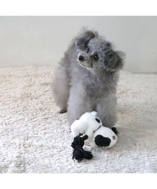 PET PARADISE スヌーピー ロープトイ 50s ホワイト×ブラック