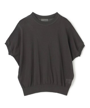 uncrave シアー ニットプルオーバー スレート