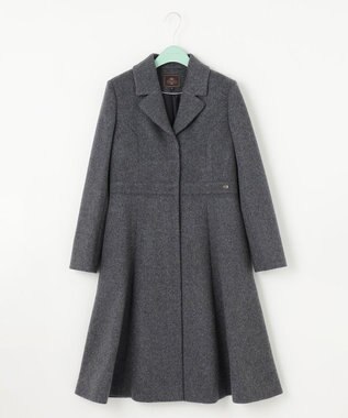 TOCCA 【消臭】MILKY PUFF ウールコート チャコールグレー系