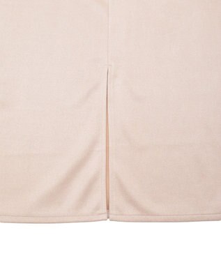 Green Parks スウェードポンチペプラムキャミワンピース Ivory