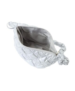 Green Parks ＯＹＯ．ＨＡ　ぽこぽこキルティングバッグⅡ Silver