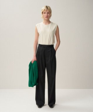 ATON FRESCA NUBACK | タンクトップ WARM WHITE