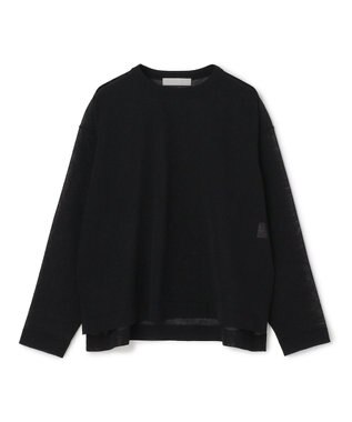 UNFILO シアーフォルムニット クルーネック