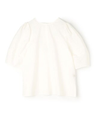 UNFILO ワッシャーブロード 2WAYブラウス オフ