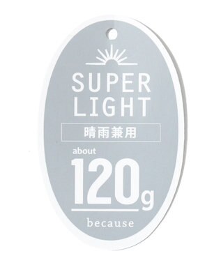 ANY SIS 【晴雨兼用】スーパーライトレオパード 折りたたみ傘 ライトグレー系