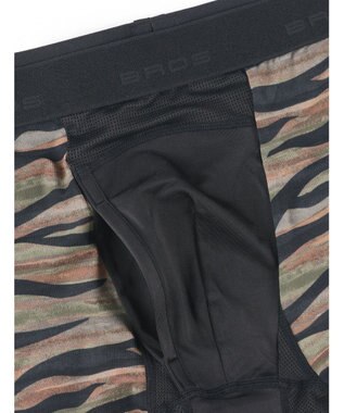 WACOAL MEN ボクサーパンツ【CROSSWALKER】はいて歩いてカロリー消費アップをめざそう！ムレ軽減設計 前開き スパッツ ロング丈 GX6007 /ブロス バイ ワコールメン シナモンブラウン